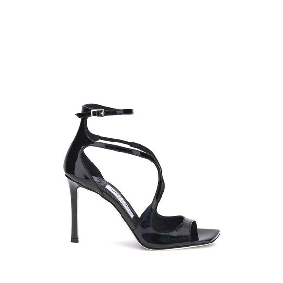 Jimmy Choo Women Black Sandals - Picture 1 of 4